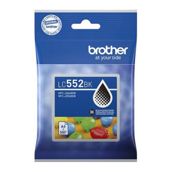 Origin�ln� cartridge Brother LC-552 BK (�ern�)
