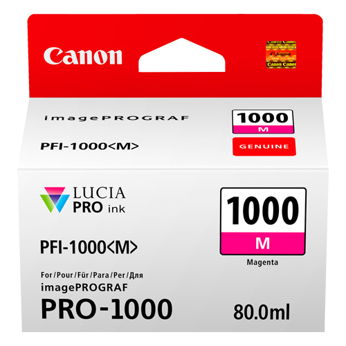 Originální cartridge Canon PFI-1000M (Purpurová)