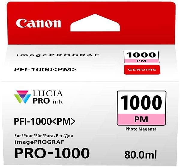 Originální cartridge Canon PFI-1000PM (Foto purpurová)