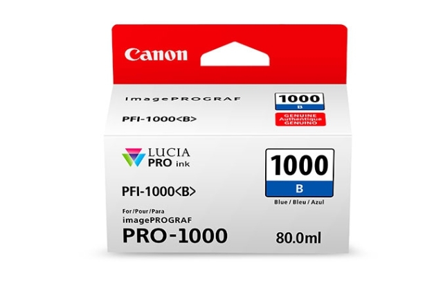 Originální cartridge Canon PFI-1000B (Modrá)