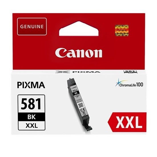 Originální cartridge Canon CLI-581BK XXL (Černá)