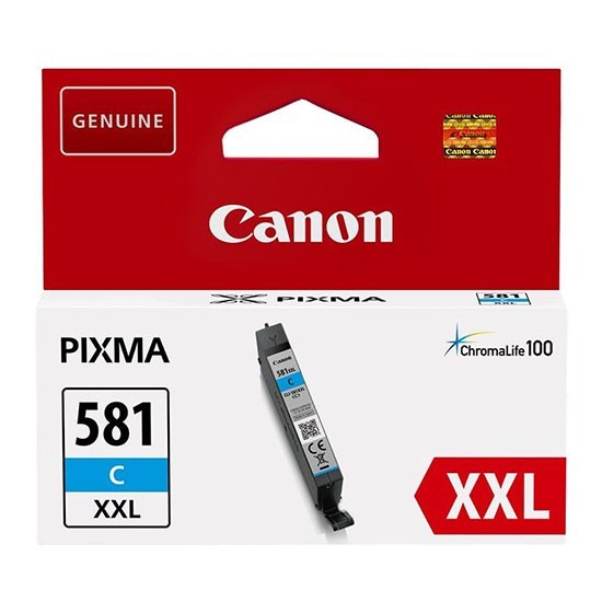 Originální cartridge Canon CLI-581C XXL (Azurová)