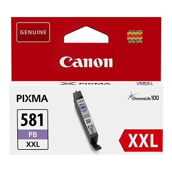 Originální cartridge Canon CLI-581PB XXL (Foto modrá)