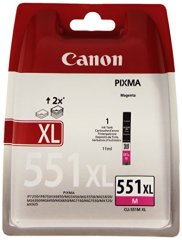 Cartridge do tiskárny Originální cartridge Canon CLI-551M XL (Purpurová)