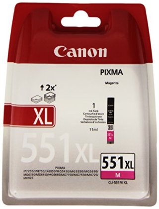 Originální cartridge Canon CLI-551M XL (Purpurová)