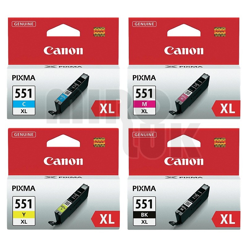 sada originalnich cartridge canon cli 551xl cerna a barevna