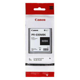 Originln cartridge Canon PFI-030MBK (Matn ern)