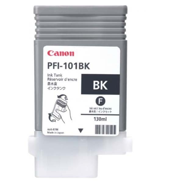 Originální cartridge Canon PFI-101 Bk (Černá)