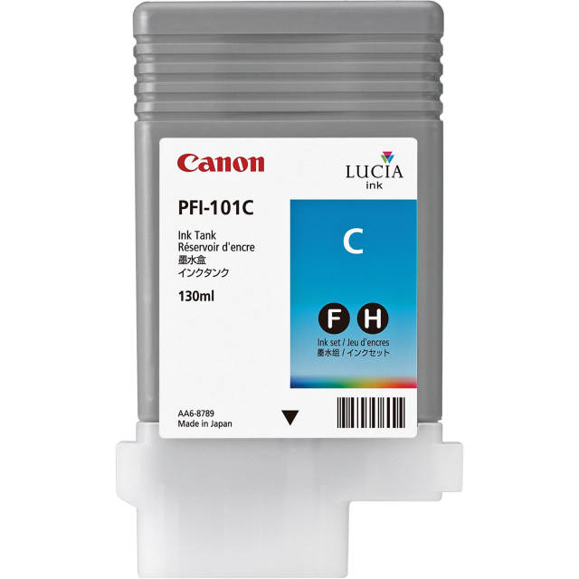 Originální cartridge Canon PFI-101 C (Azurová)