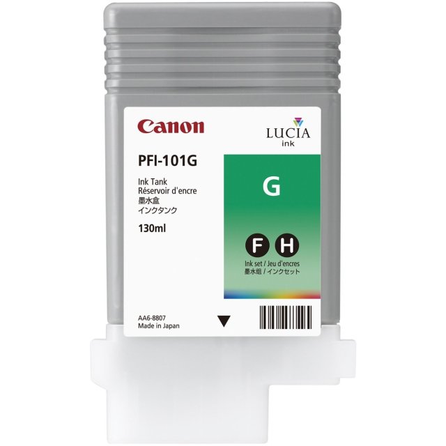 Originální cartridge Canon PFI-101 G (Zelená)