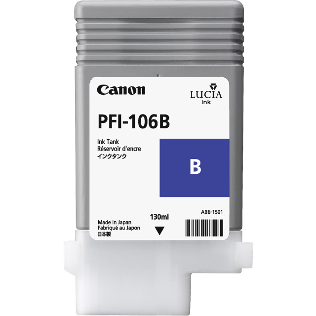 Originální cartridge Canon PFI-106B (Modrá)