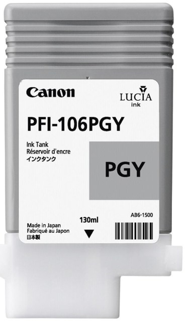 Originální cartridge Canon PFI-106PGY (Foto šedá)
