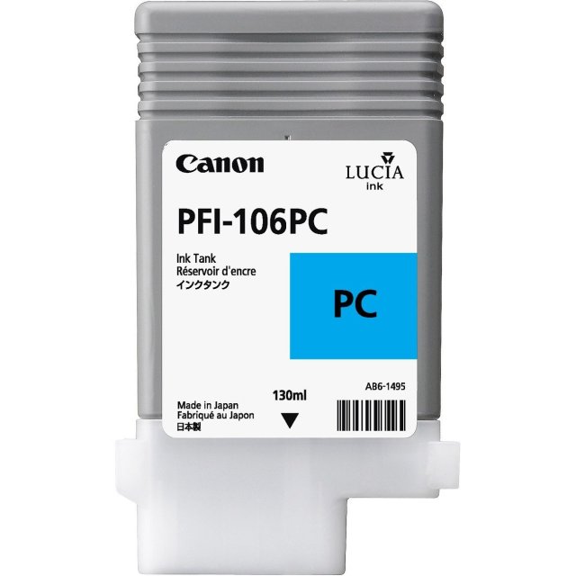 Originální cartridge Canon PFI-106PC (Foto azurová)