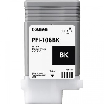 Originální cartridge Canon PFI-106BK (Černá)