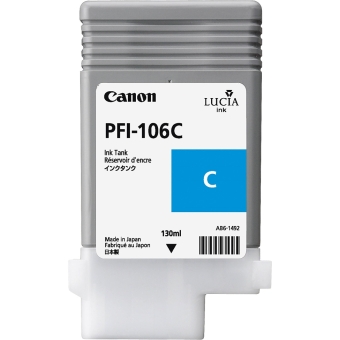 Originální cartridge Canon PFI-106C (Azurová)