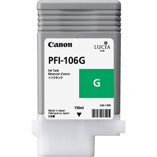 Originální cartridge Canon PFI-106G (Zelená)
