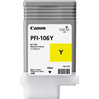 Originální cartridge Canon PFI-106Y (Žlutá)