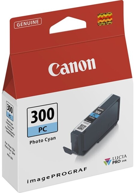 Originální cartridge Canon PFI-300PC (Foto azurová)