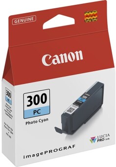Originální cartridge Canon PFI-300PC (Foto azurová)