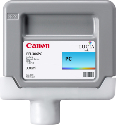 Originální cartridge Canon PFI-306PC (Foto azurová)