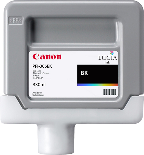 Originální cartridge Canon PFI-306Bk (Černá)