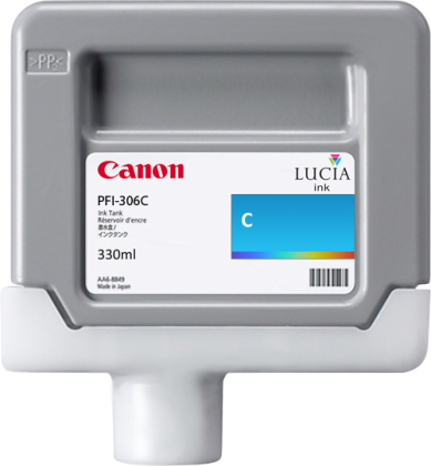 Originální cartridge Canon PFI-306C (Azurová)