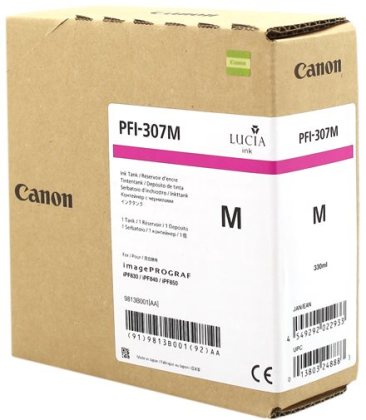 Originln cartridge Canon PFI-307M (Purpurov)