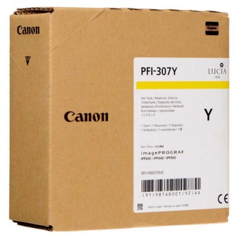 Originální cartridge Canon PFI-307Y (Žlutá)