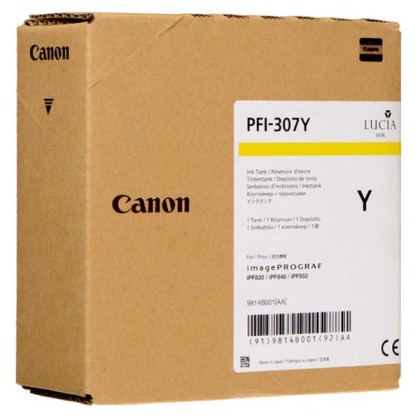 Originln cartridge Canon PFI-307Y (lut)