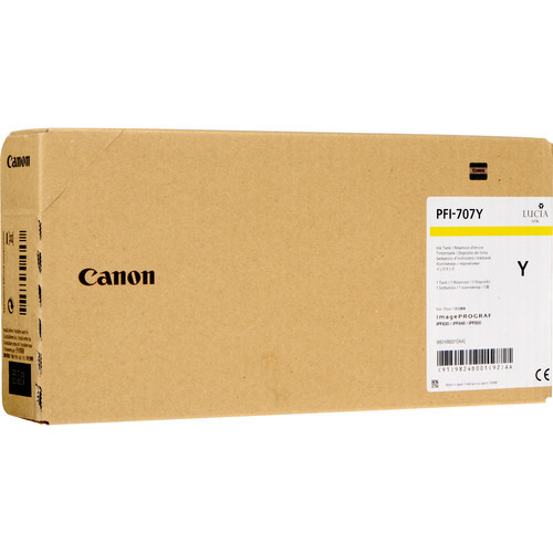 Originální cartridge Canon PFI-707Y (Žlutá)