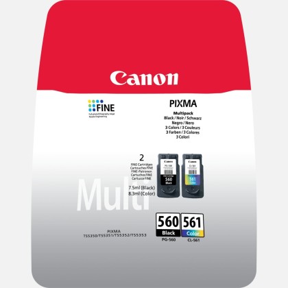 Originln sada cartridge Canon PG-560/CL-561 (ern, barevn)