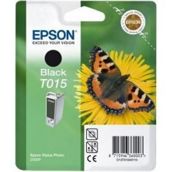 Originální cartridge EPSON T015 (Černá)