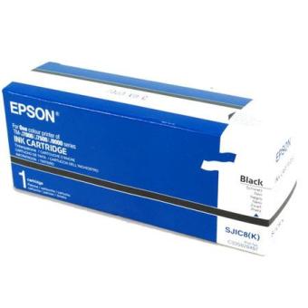 Originální cartridge EPSON SJIC8(K) (S020407) (Černá)