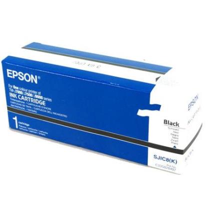 Originln cartridge EPSON SJIC8(K) (S020407) (ern)