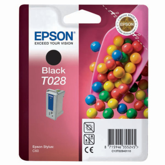 Originln cartridge EPSON T028 (ern)