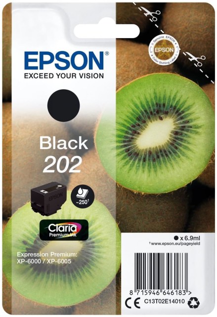 Originální cartridge EPSON č. 202 (T02E1) (Černá)