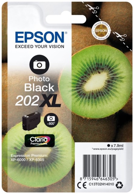 Originální cartridge EPSON č. 202 XL (T02H1) (Foto černá)