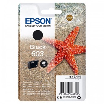 Originální cartridge EPSON č. 603 (T03U1) (Černá)