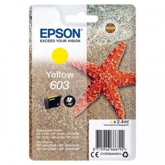 Originální cartridge EPSON č. 603 (T03U4) (Žlutá)