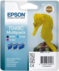 Sada originlnch cartridge EPSON T048C