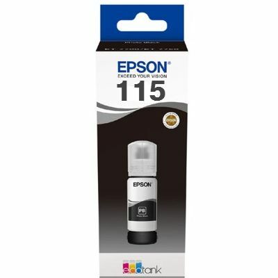 Originln lahev Epson 115 BK (T07C1) (ern)