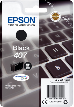 Originln cartridge EPSON . 407 (T07U1) (ern)