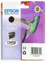 Originální cartridge EPSON T0801 (Černá)