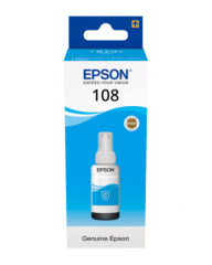 Originln lahev Epson 108 C (C13T09C24A) (Azurov)