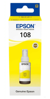 Originální lahev Epson 108 Y (C13T09C44A) (Žlutá)