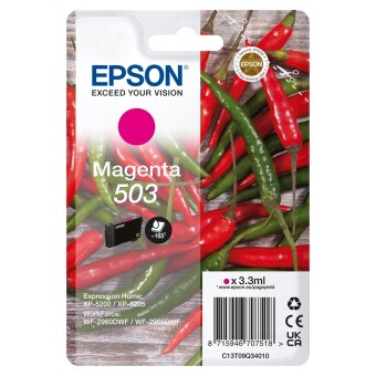 Originln cartridge EPSON . 503 (T09Q3) (Purpurov)