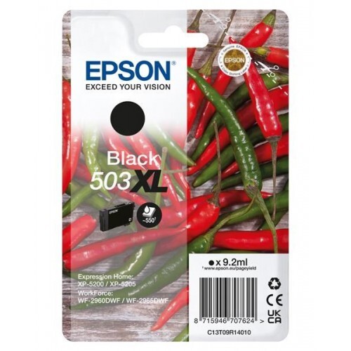 Originální cartridge EPSON č. 503 XL (T09R1) (Černá)