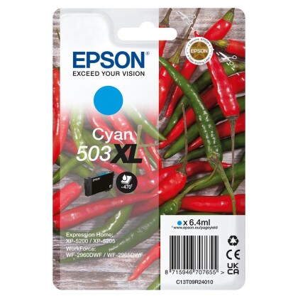 Originln cartridge EPSON . 503 XL (T09R2) (Azurov)