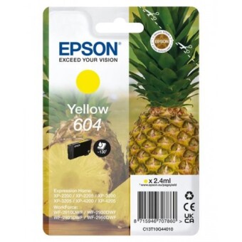 Originální cartridge EPSON č. 604 (T10G4) (Žlutá)