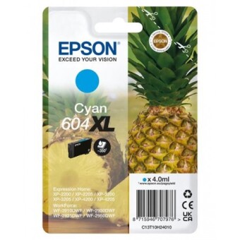 Originln cartridge EPSON . 604 XL (T10H2) (Azurov)